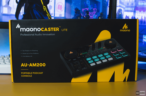 MAONO AU-AM200 MAONOCASTER Lite Portable All-In-One Podcast Production Studio - Image 2