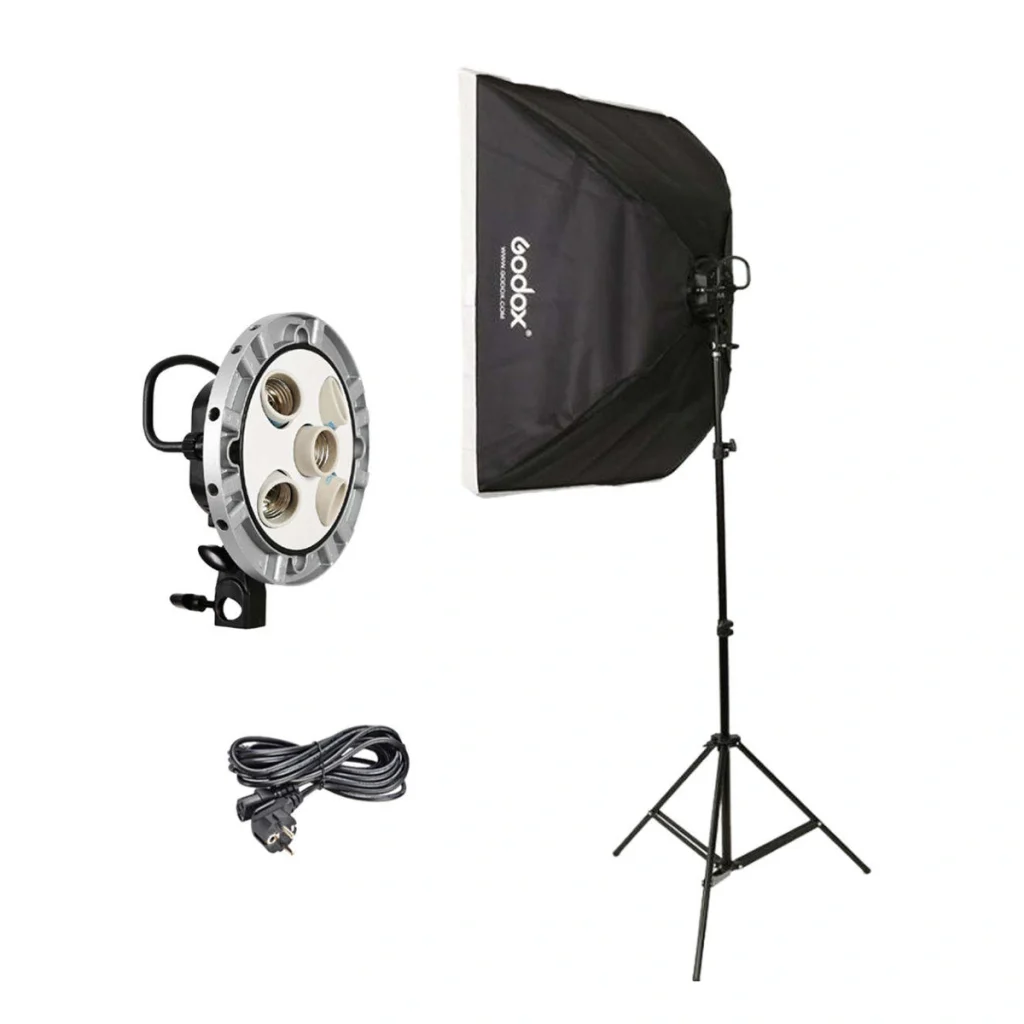 Godox TL-5 Multi-Holder with 6060cm Softbox & Light Stand