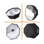 Godox 80cm Umbrella Octagon Softbox Reflector Diffuser with Carrying Bag Compatible for Studio Photo
