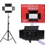 GIFTMAX Professional Rechargeable Pro 800 RGB 50W LED Panel Light Photography, Studio Light 3200-6500K with Tripod Stand for Video Recording/Content Creation/Game Live Streaming Zoom